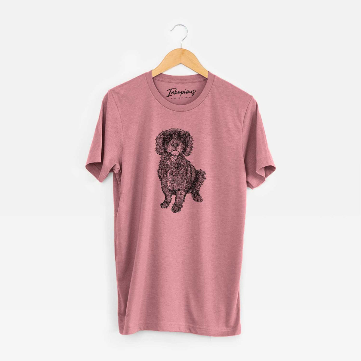 Doodled Bama the Cocker Spaniel Mix - Unisex Crewneck