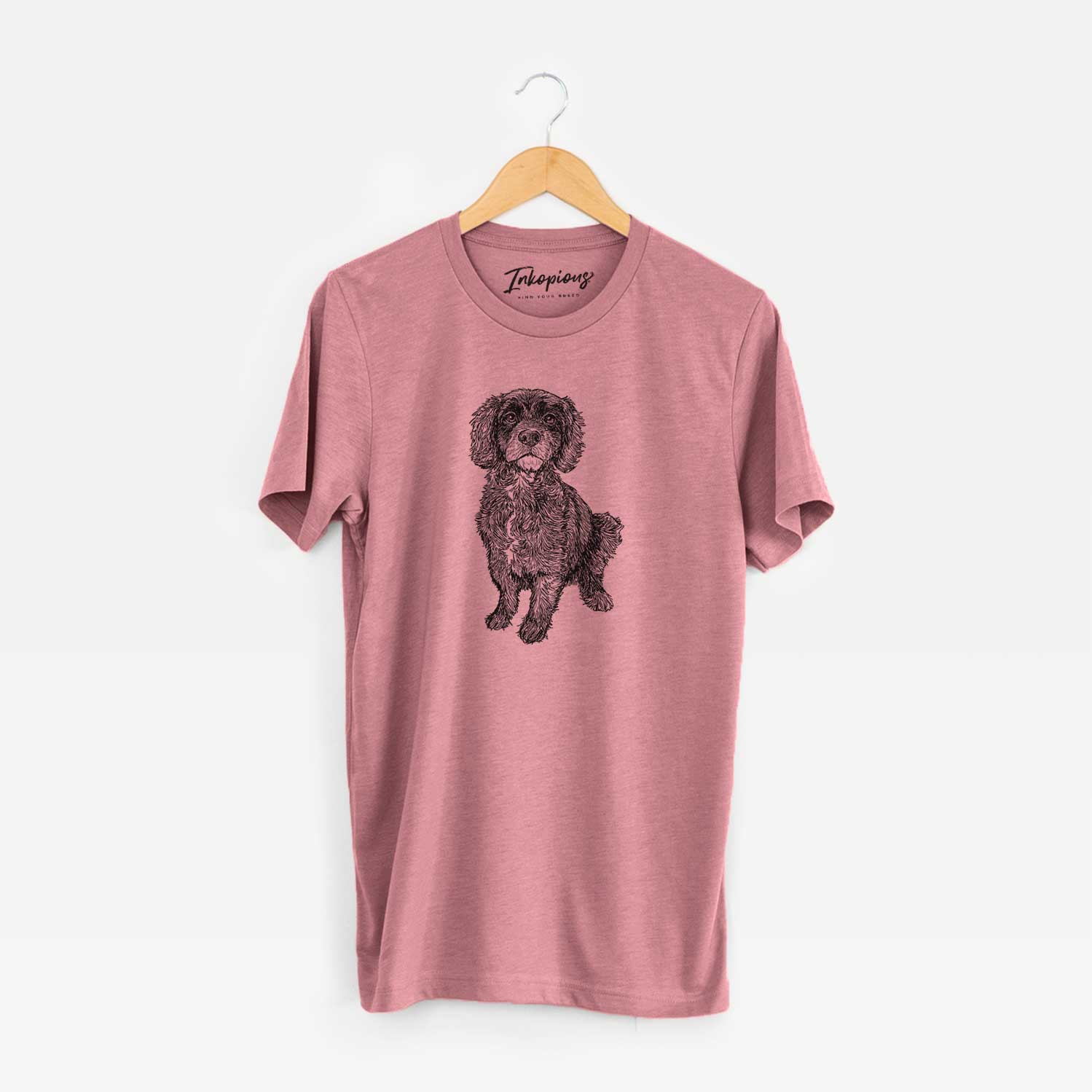 Doodled Bama the Cocker Spaniel Mix - Unisex Crewneck