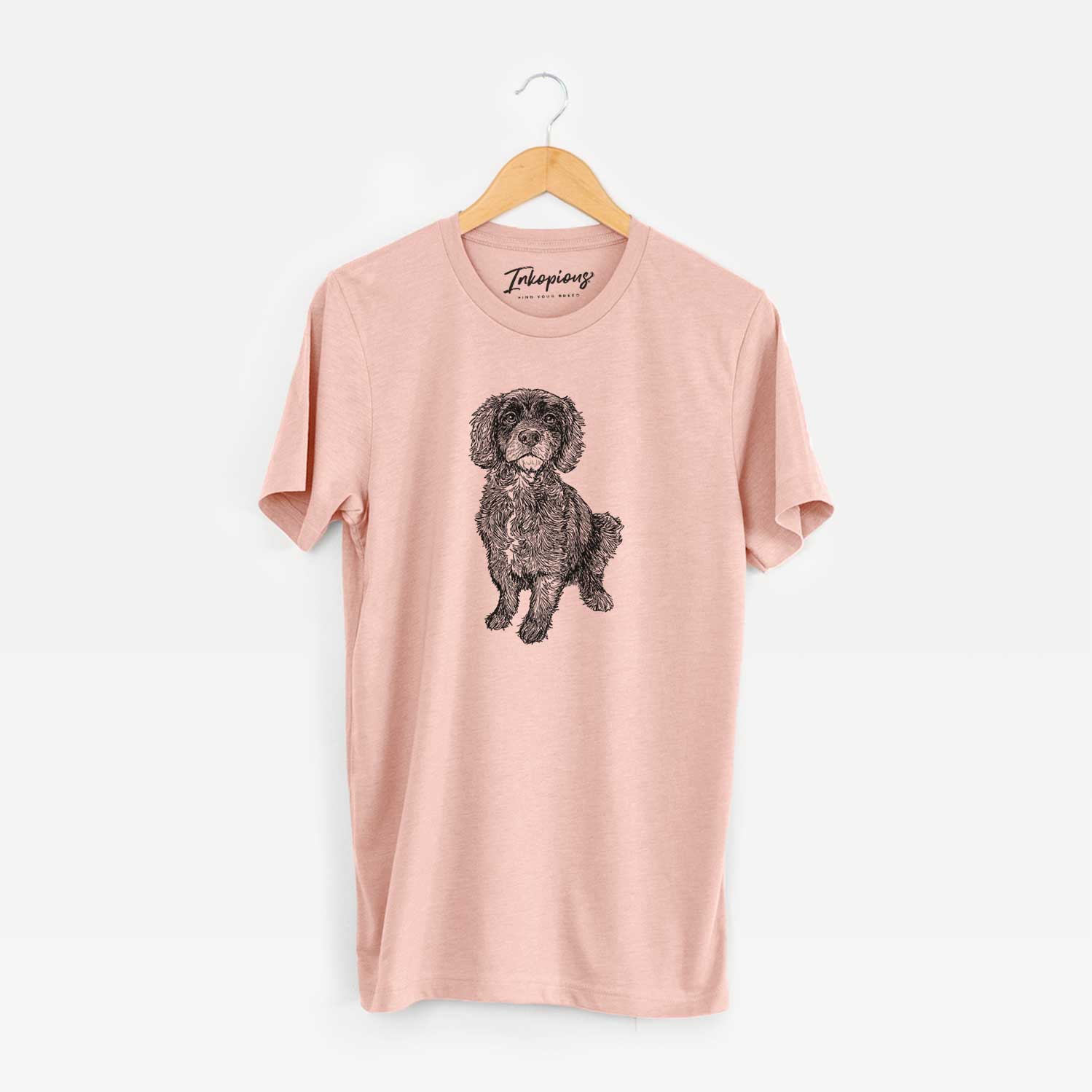 Doodled Bama the Cocker Spaniel Mix - Unisex Crewneck