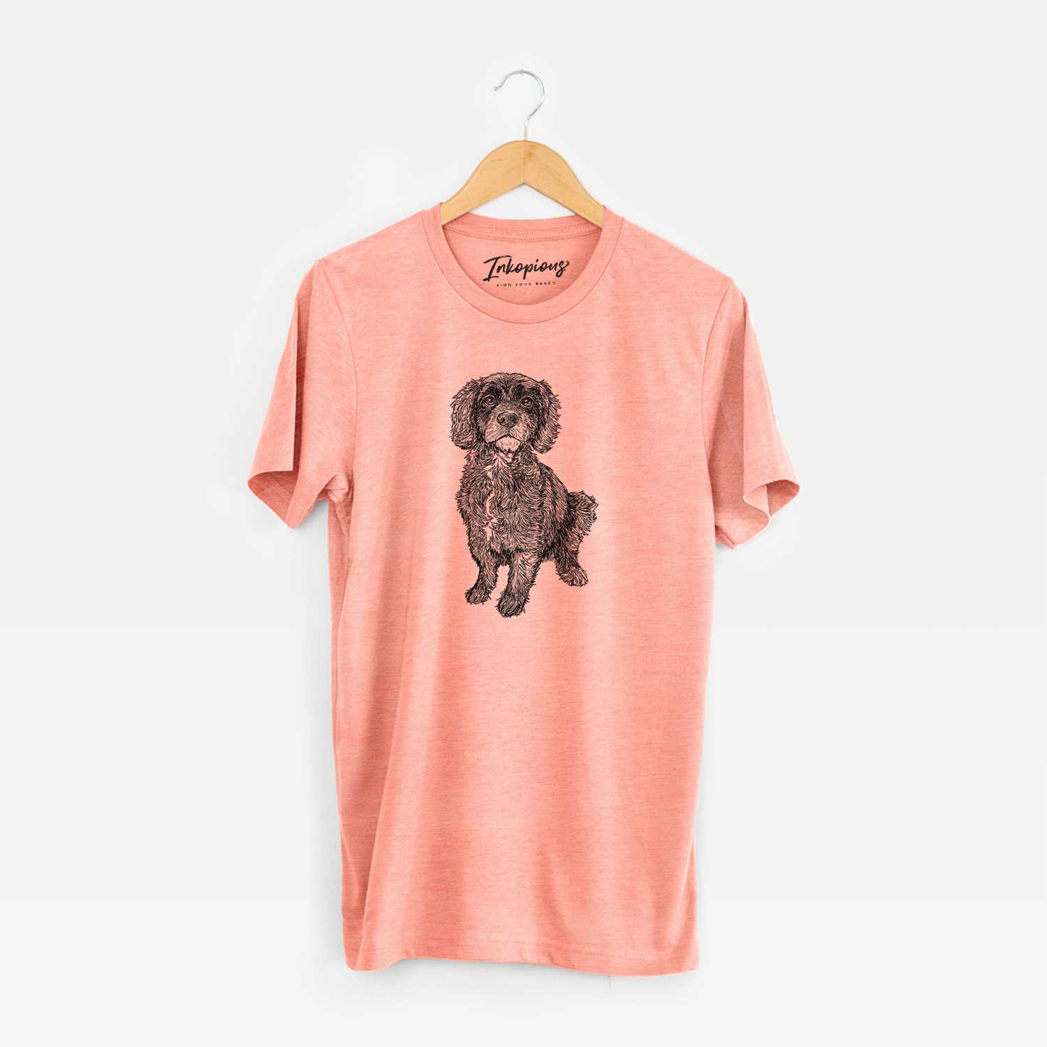 Doodled Bama the Cocker Spaniel Mix - Unisex Crewneck