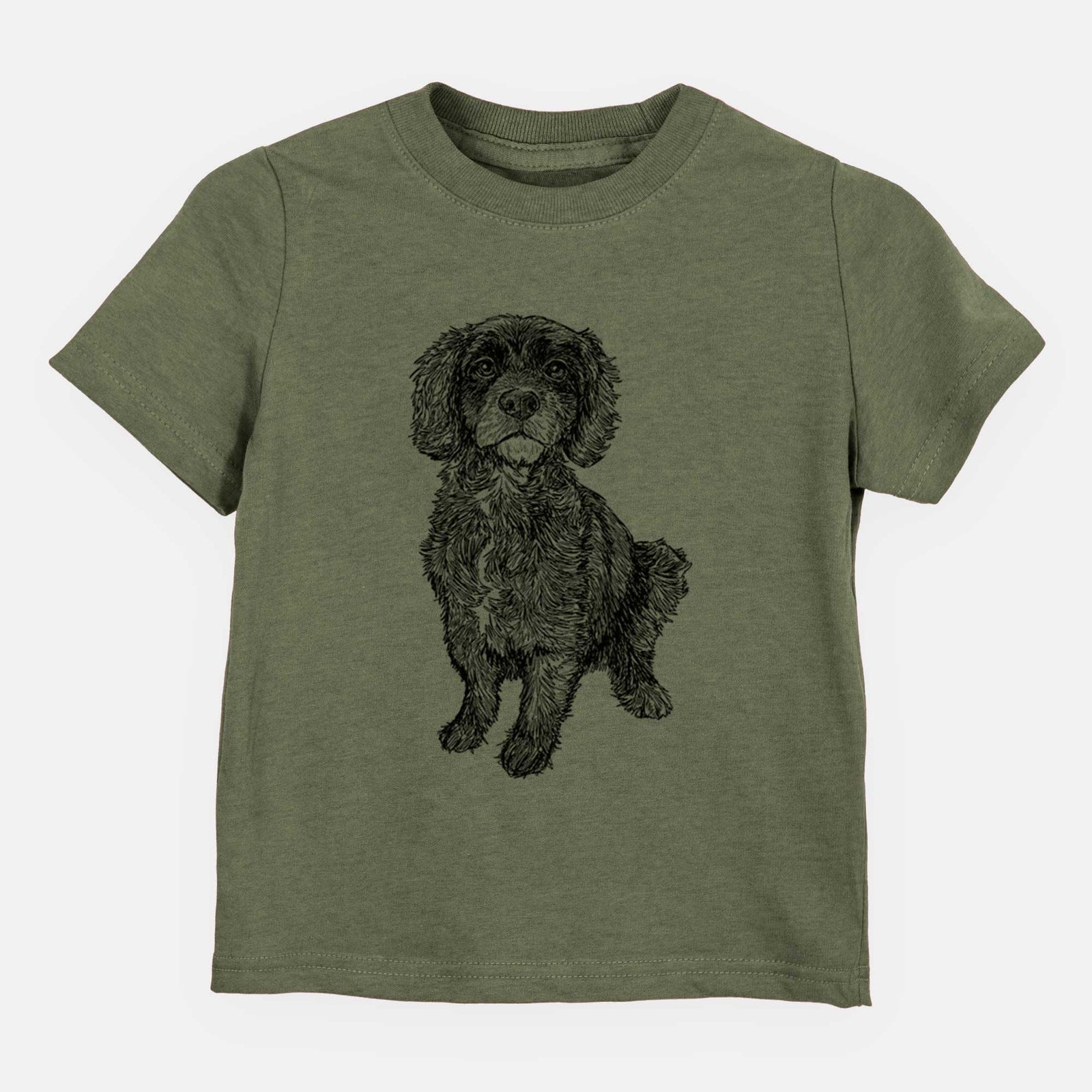 Doodled Bama the Cocker Spaniel Mix - Kids/Youth/Toddler Shirt