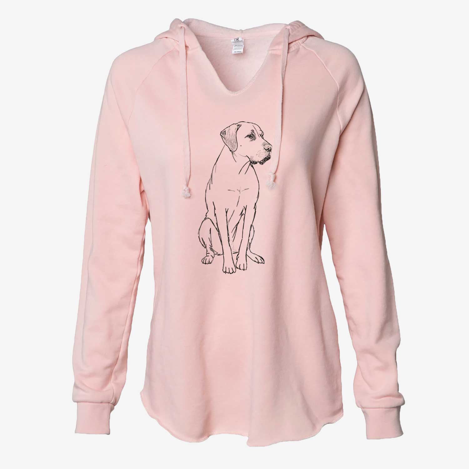 Doodled Barney the Labrador Retriever Mix- Cali Wave Hooded Sweatshirt