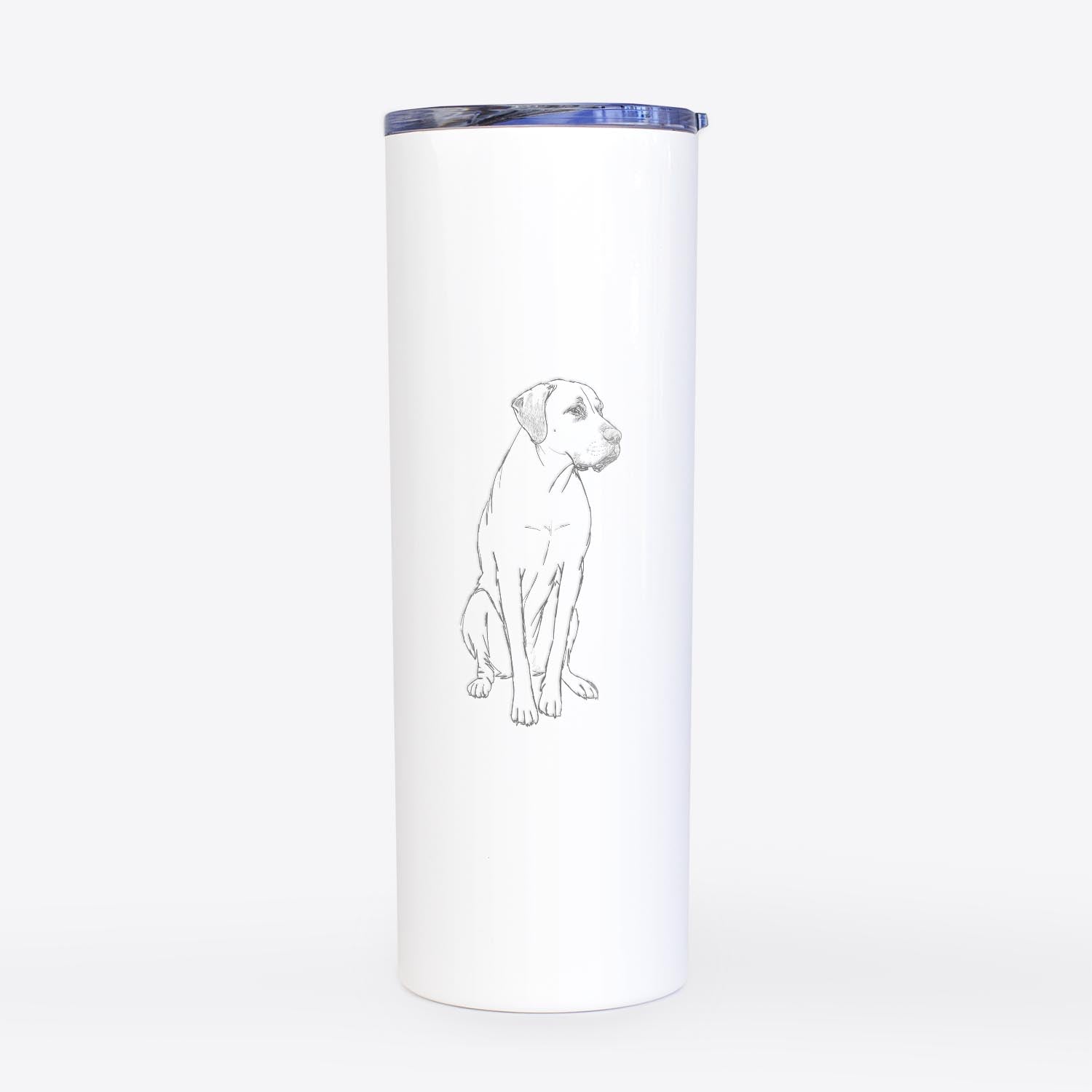 Doodled Barney the Labrador Retriever Mix- 20oz Skinny Tumbler