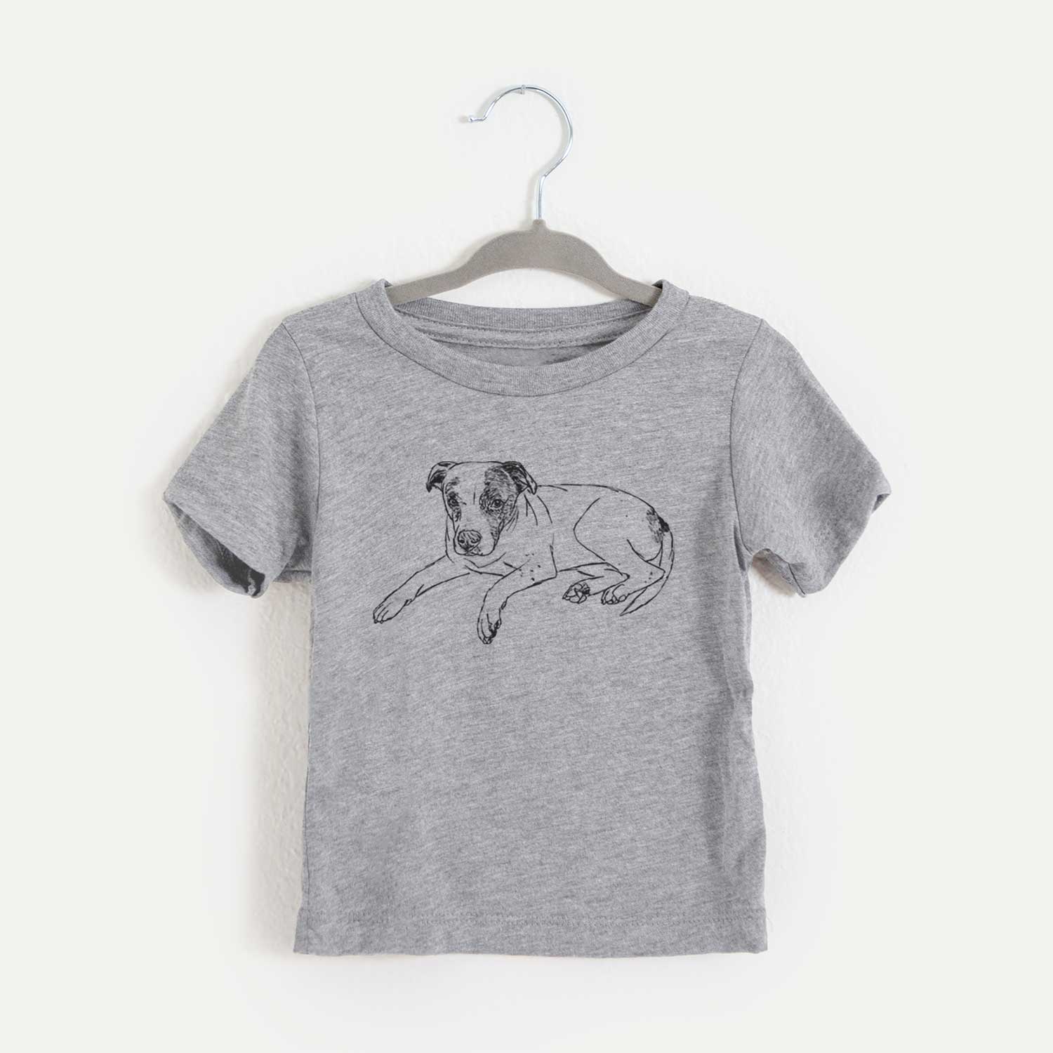 Doodled Bella the Pitbull - Kids/Youth/Toddler Shirt