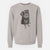 Doodled Belle the Mixed Breed - Unisex Pigment Dyed Crew Sweatshirt