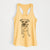 Doodled Benny the Mixed Breed - Women's Racerback Tanktop