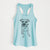 Doodled Benny the Mixed Breed - Women's Racerback Tanktop