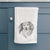 Doodled Bentley the Long Haired Dachshund Decorative Hand Towel