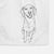 Doodled Bentley the Goldador Decorative Hand Towel