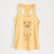 Doodled Bentley the Goldador - Women's Racerback Tanktop