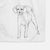 Doodled Bentley the Puggle Decorative Hand Towel