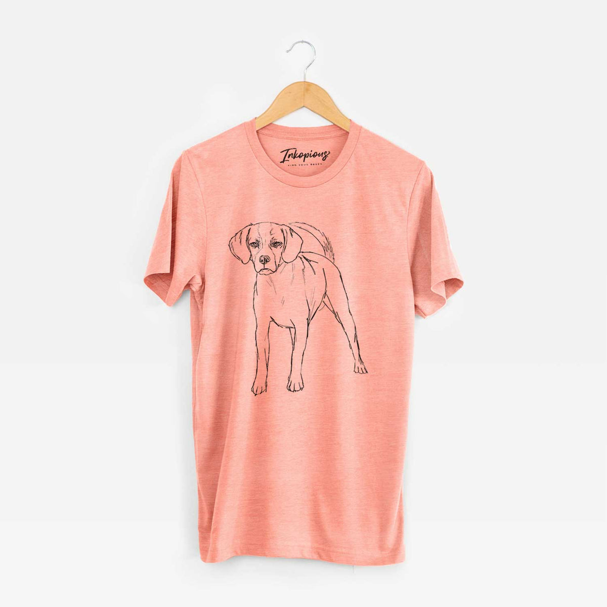 Doodled Bentley the Puggle - Unisex Crewneck