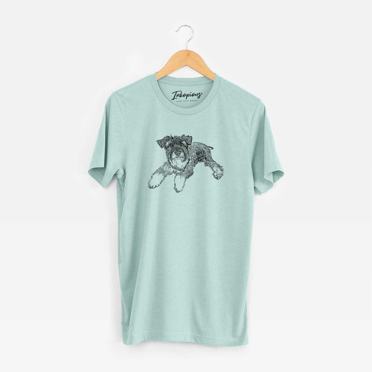 Doodled Bentley the Miniature Schnauzer - Unisex Crewneck