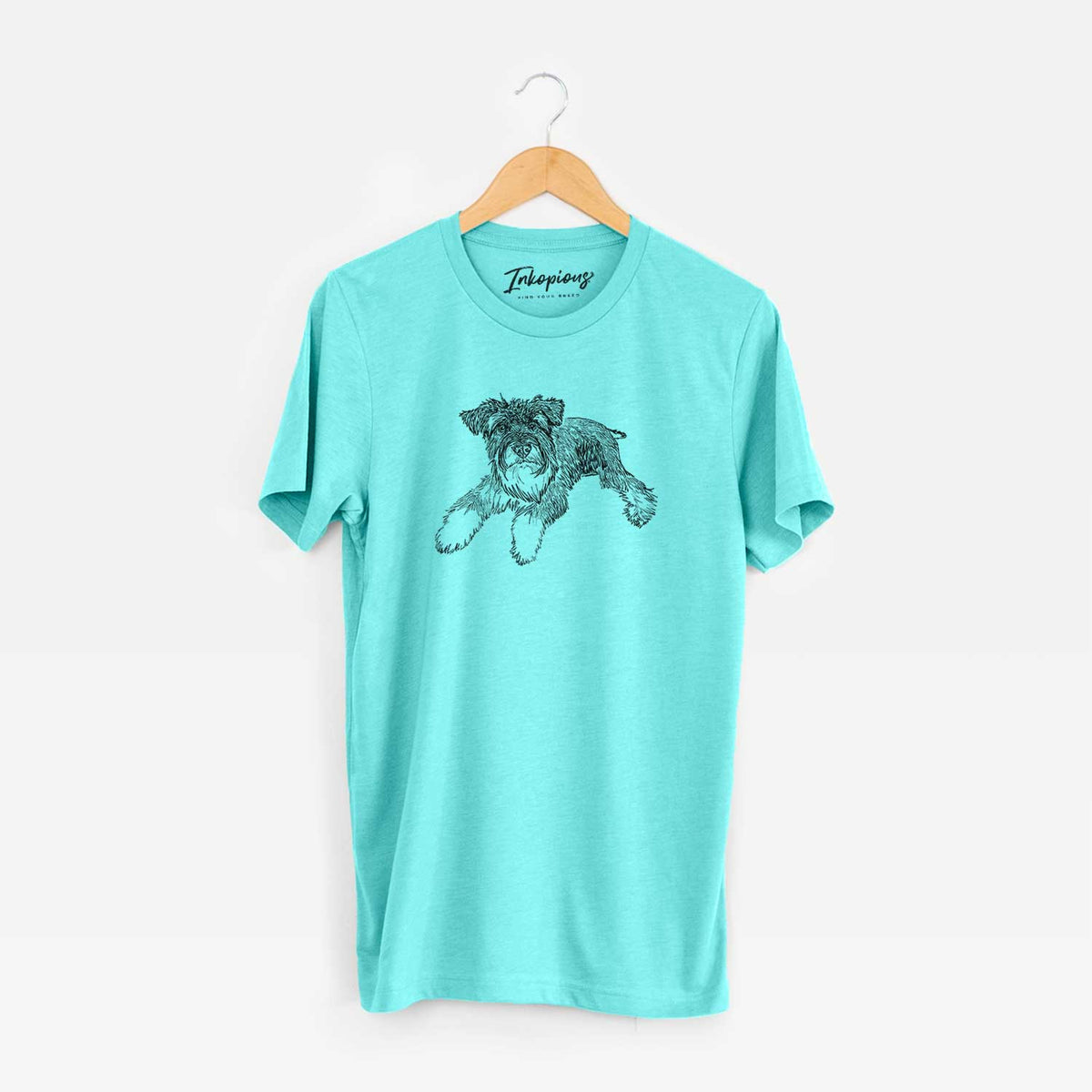 Doodled Bentley the Miniature Schnauzer - Unisex Crewneck