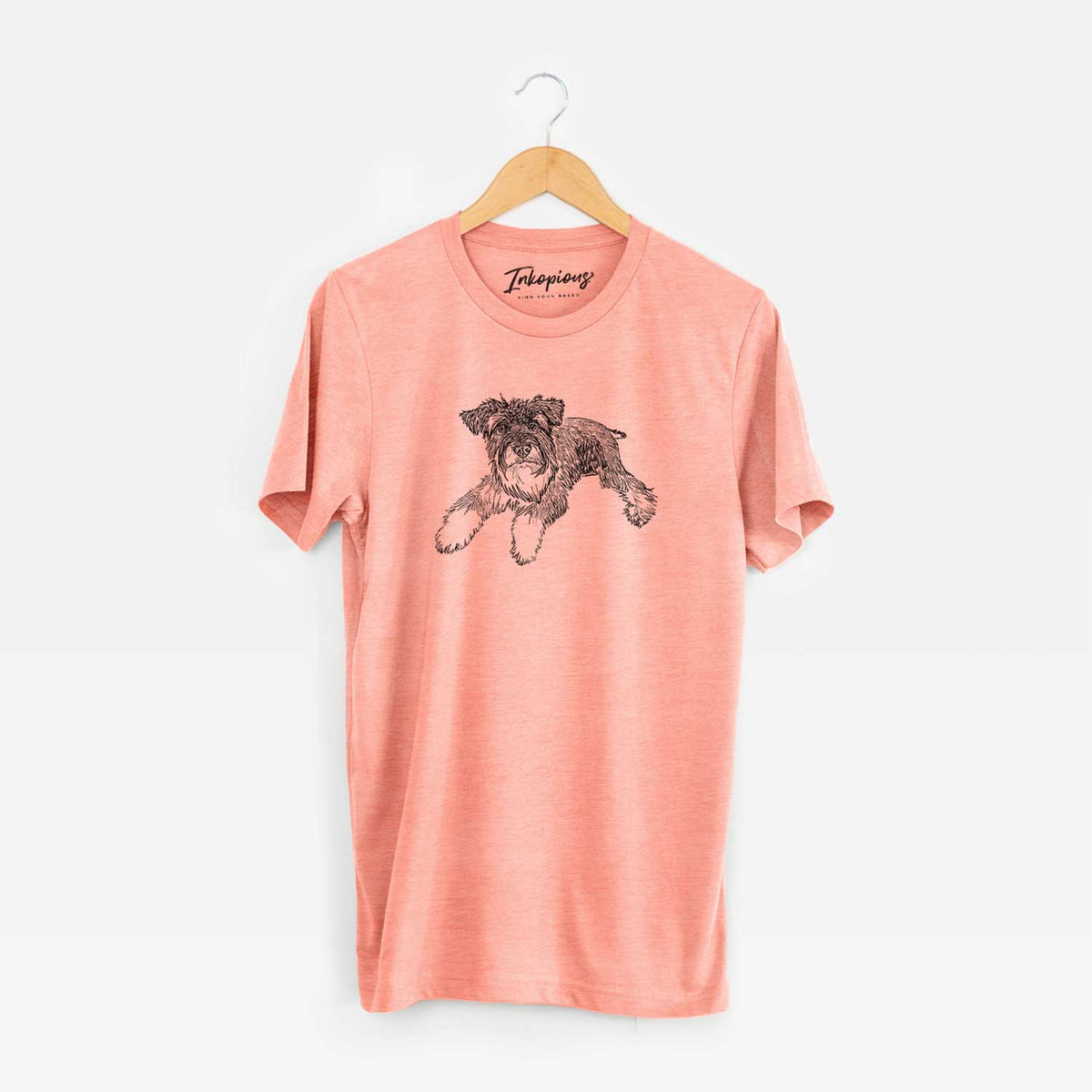 Doodled Bentley the Miniature Schnauzer - Unisex Crewneck