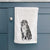 Doodled Bernese Mountain Dog Decorative Hand Towel