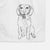 Doodled Bernie the Beagle Decorative Hand Towel