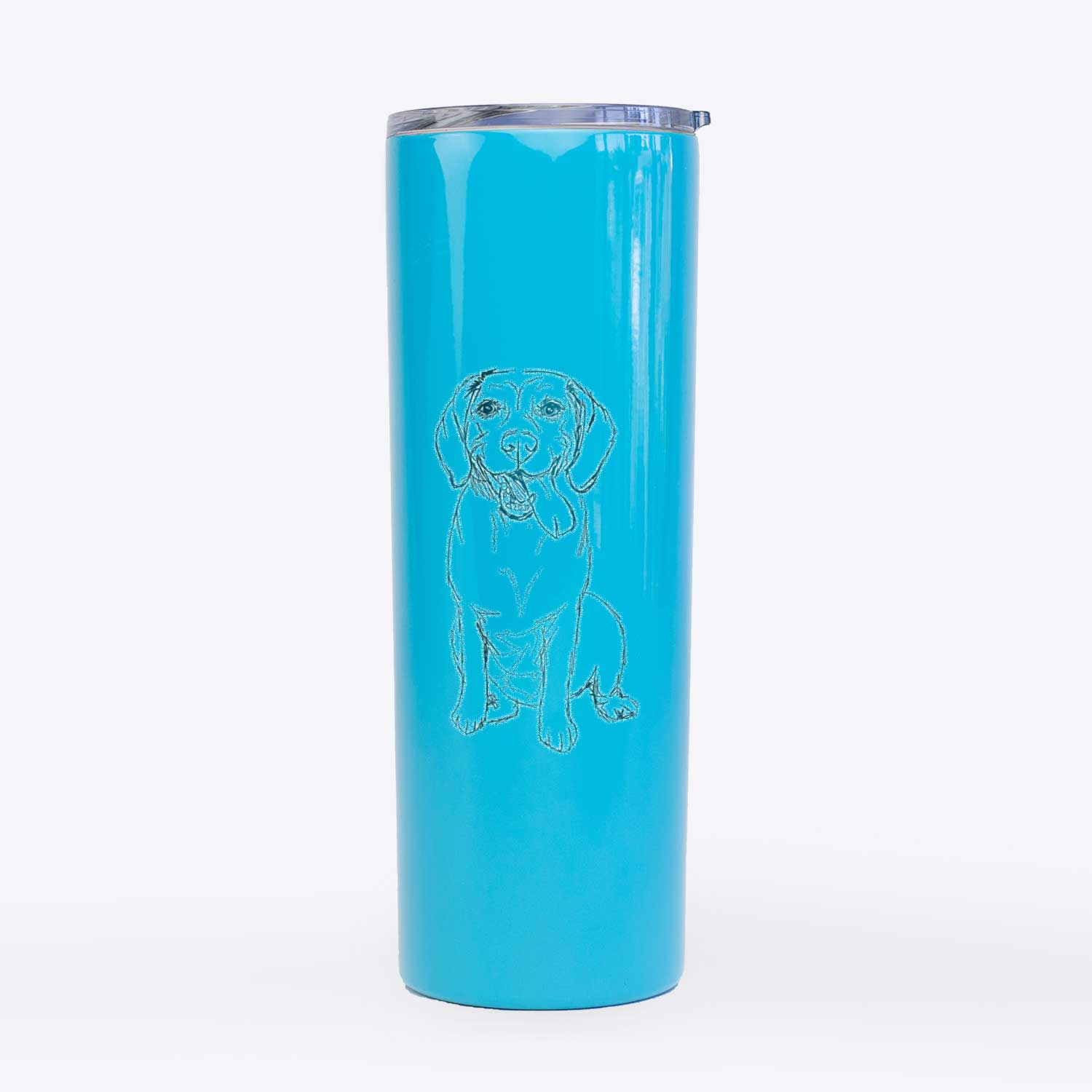 Doodled Bernie the Beagle - 20oz Skinny Tumbler