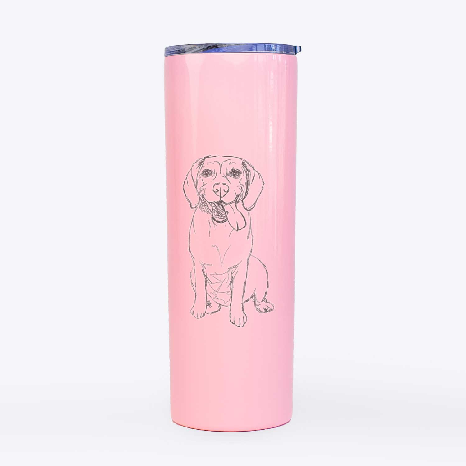 Doodled Bernie the Beagle - 20oz Skinny Tumbler