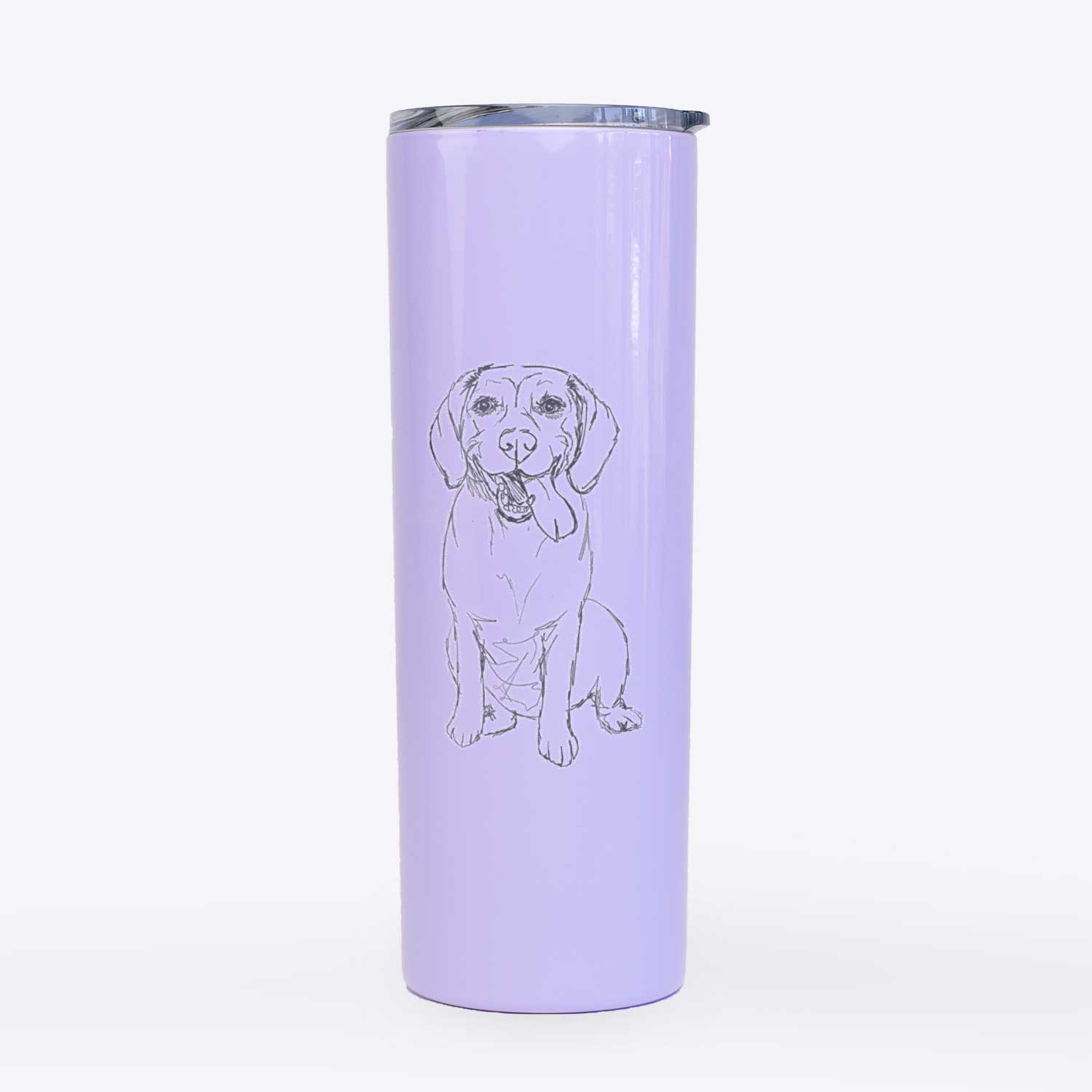 Doodled Bernie the Beagle - 20oz Skinny Tumbler