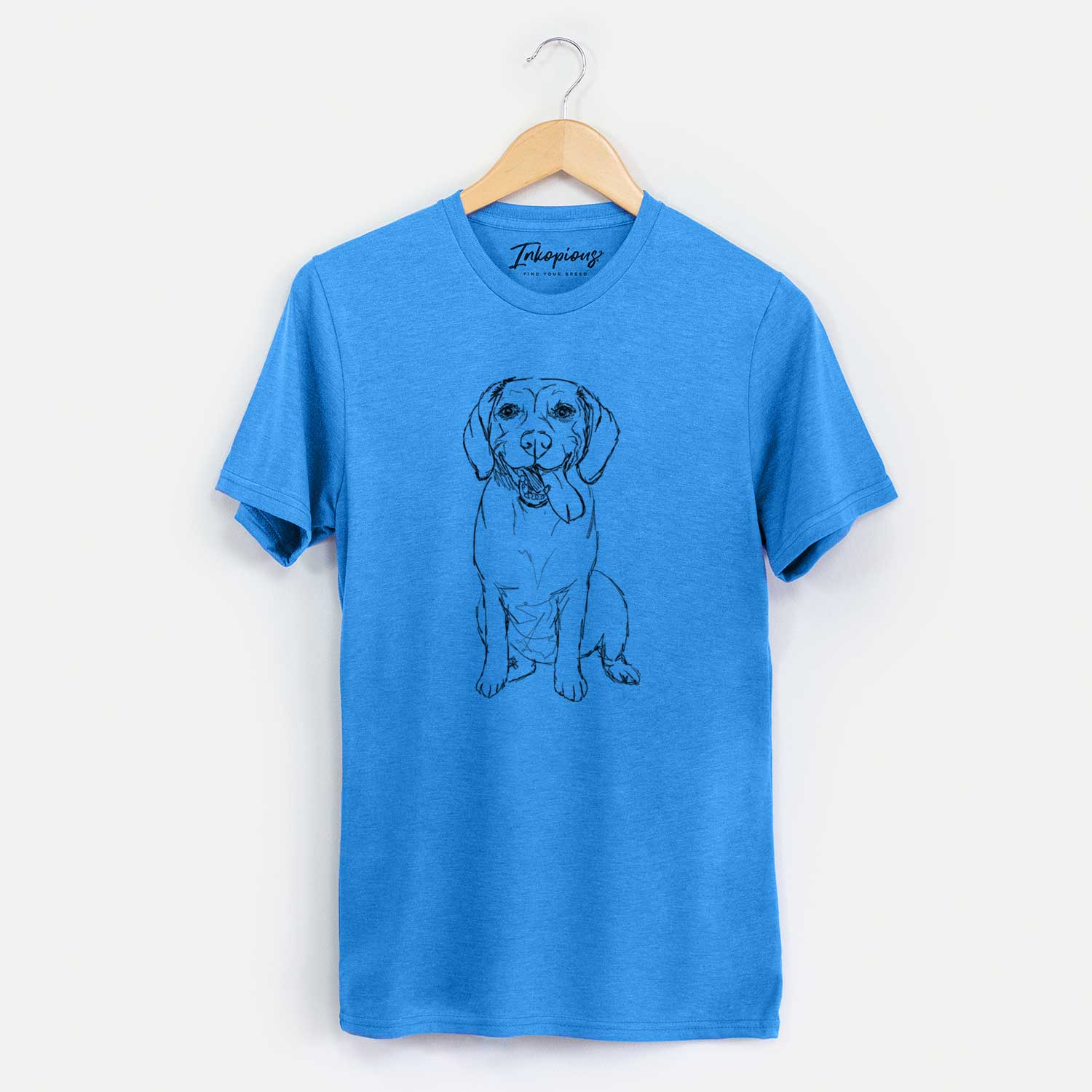 Doodled Bernie the Beagle - Unisex Crewneck