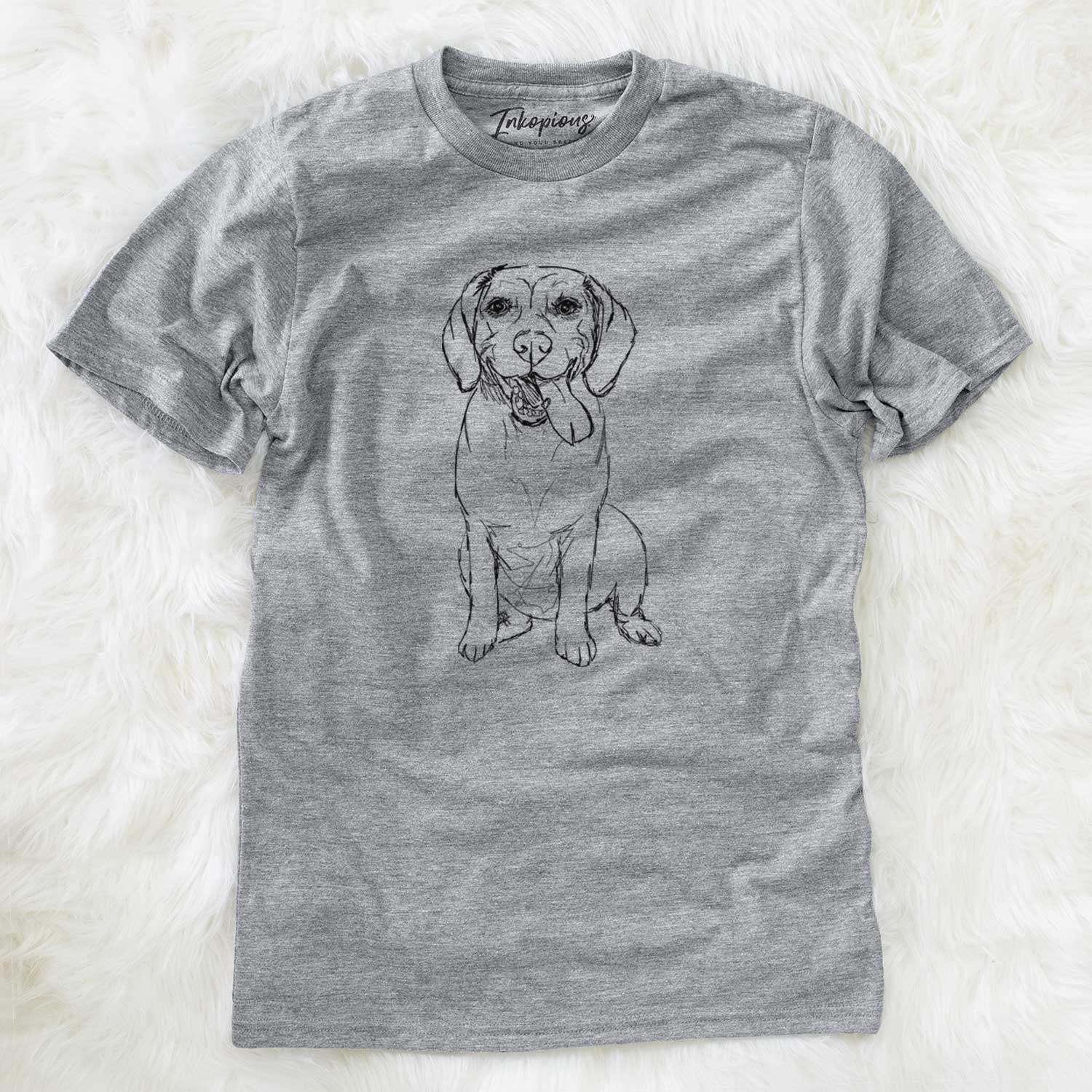 Doodled Bernie the Beagle - Unisex Crewneck