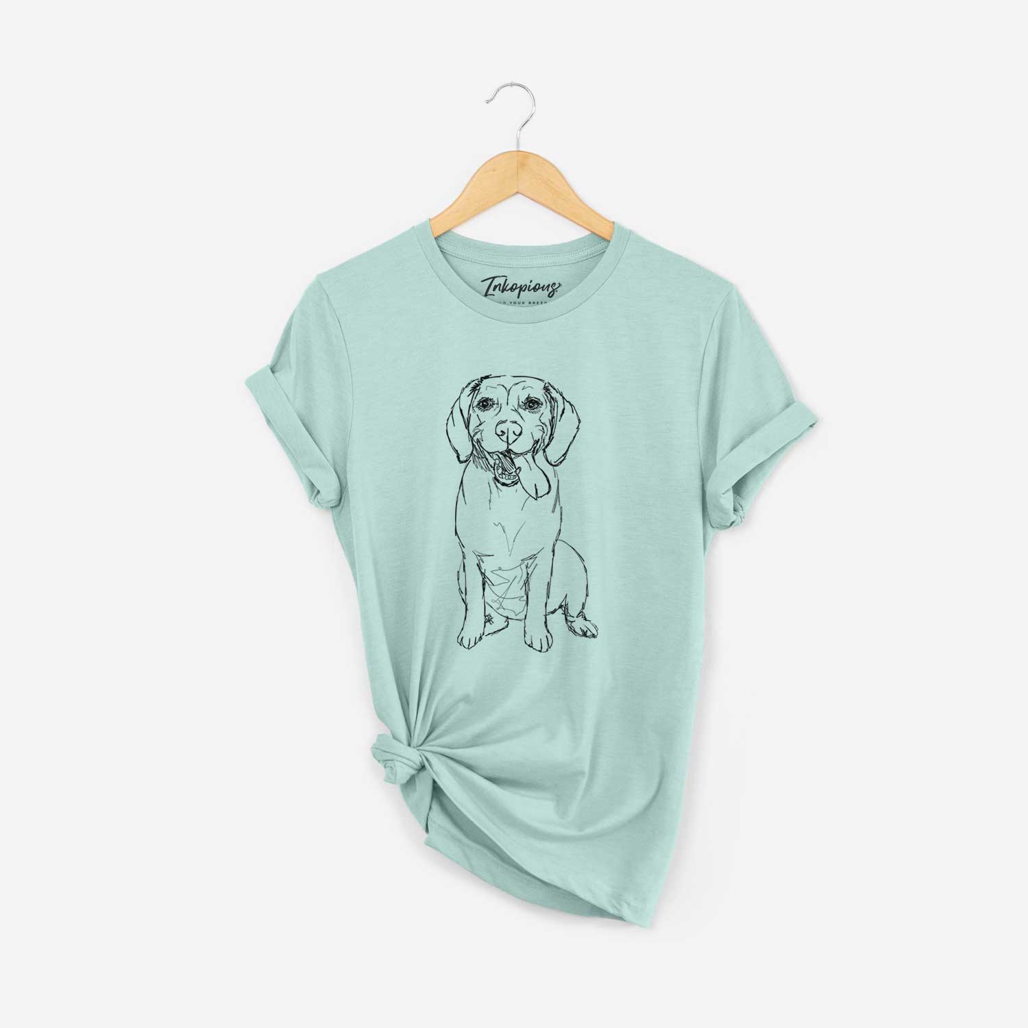 Doodled Bernie the Beagle - Unisex Crewneck