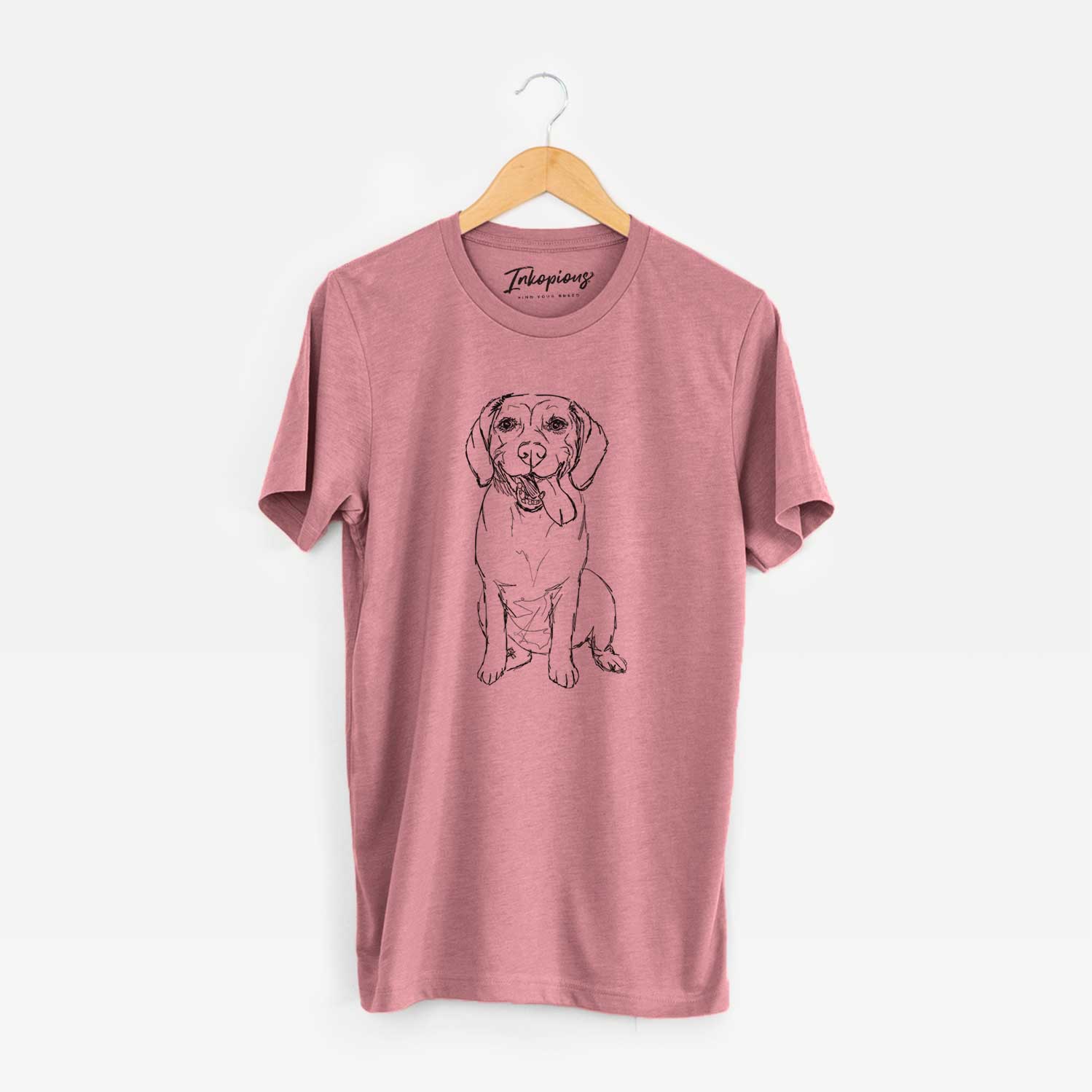 Doodled Bernie the Beagle - Unisex Crewneck