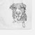 Doodled Bernie the Mixed Breed Decorative Hand Towel