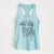 Doodled Bernie the Mixed Breed - Women's Racerback Tanktop