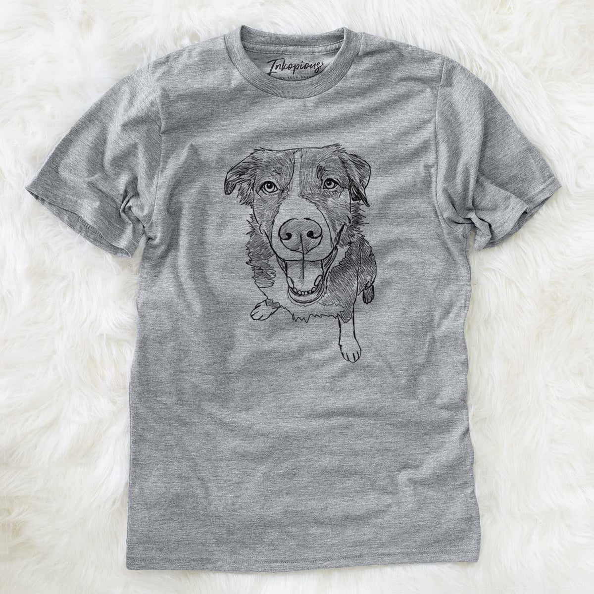 Doodled Bernie the Mixed Breed - Unisex Crewneck