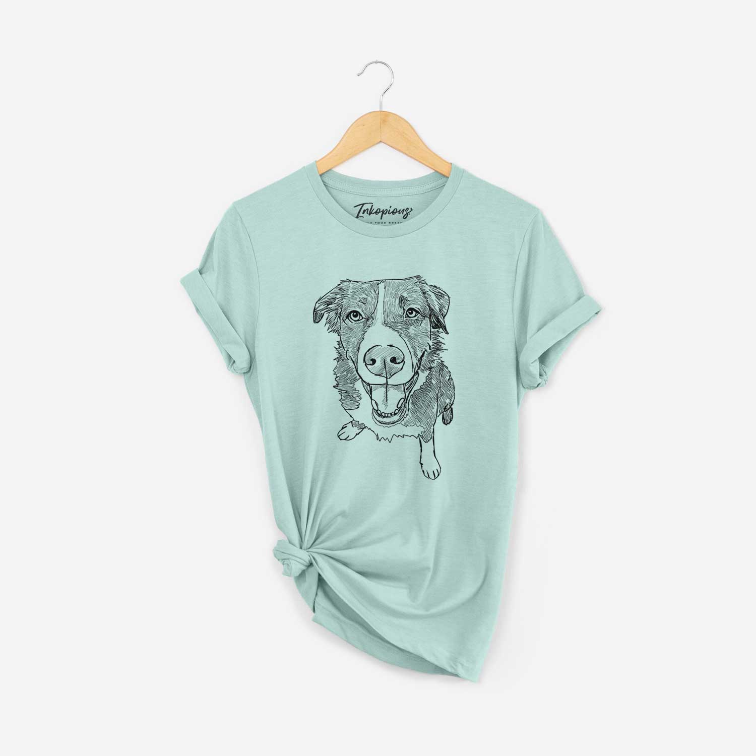 Doodled Bernie the Mixed Breed - Unisex Crewneck