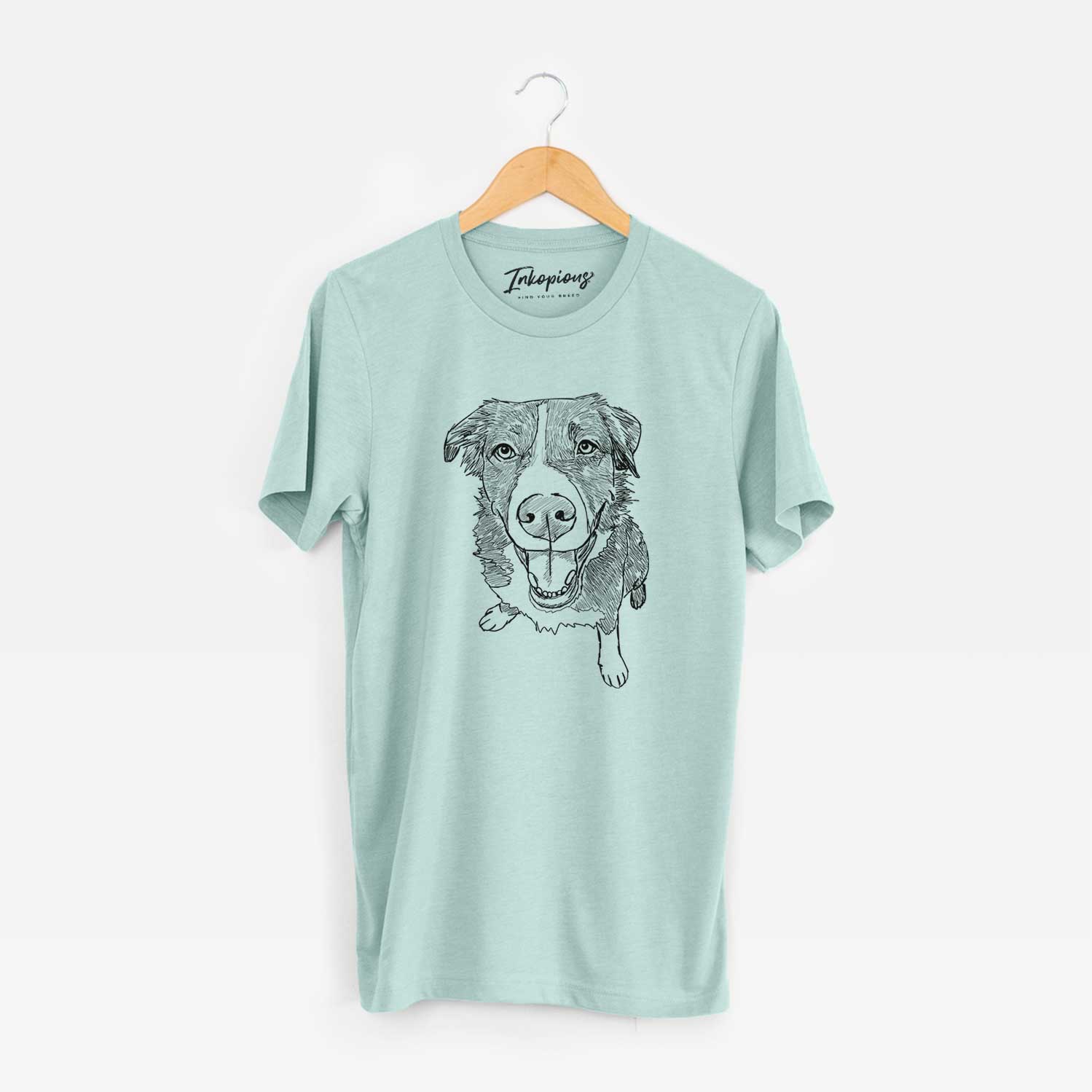 Doodled Bernie the Mixed Breed - Unisex Crewneck