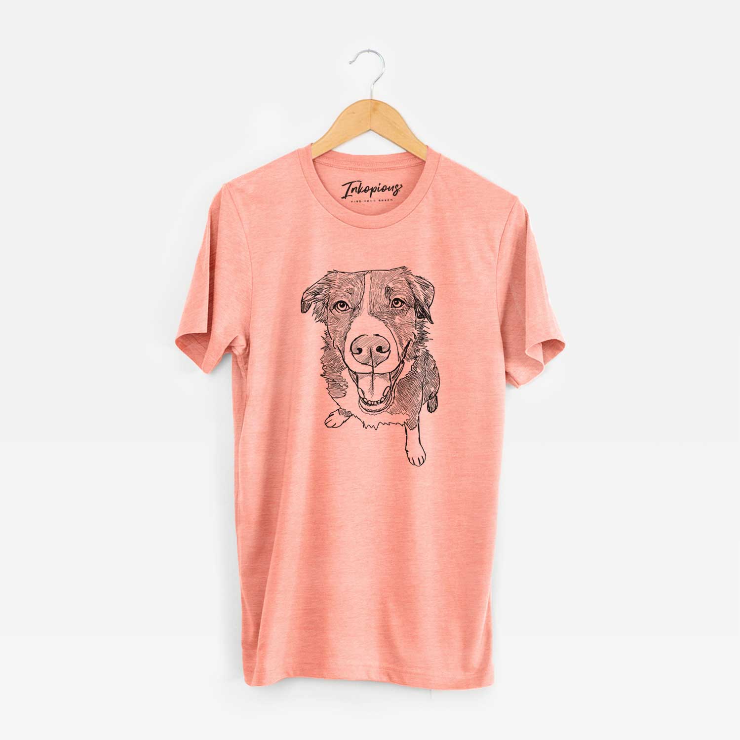 Doodled Bernie the Mixed Breed - Unisex Crewneck