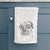 Doodled Bob the Boxer Mastiff Mix Decorative Hand Towel