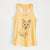 Doodled Boo the Mixed Breed - Women's Racerback Tanktop