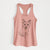 Doodled Boo the Mixed Breed - Women's Racerback Tanktop