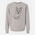 Doodled Boo the Mixed Breed - Unisex Pigment Dyed Crew Sweatshirt