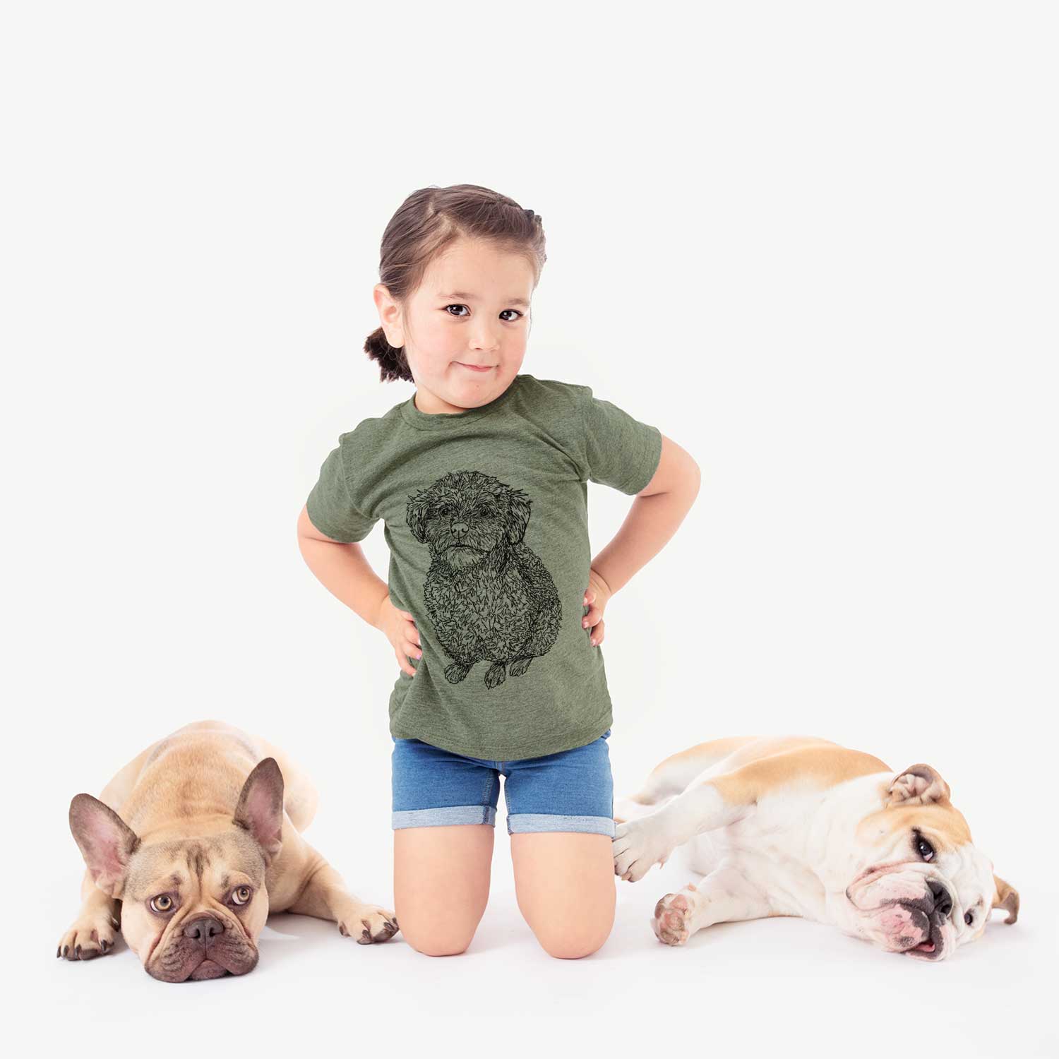 Doodled Boomer the Toy Poodle - Kids/Youth/Toddler Shirt