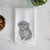 Doodled Boomer the Toy Poodle Decorative Hand Towel