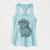 Doodled Boomer the Toy Poodle - Women's Racerback Tanktop