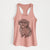 Doodled Boomer the Toy Poodle - Women's Racerback Tanktop