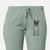 Doodled Boston Terrier - Women's Cali Wave Joggers