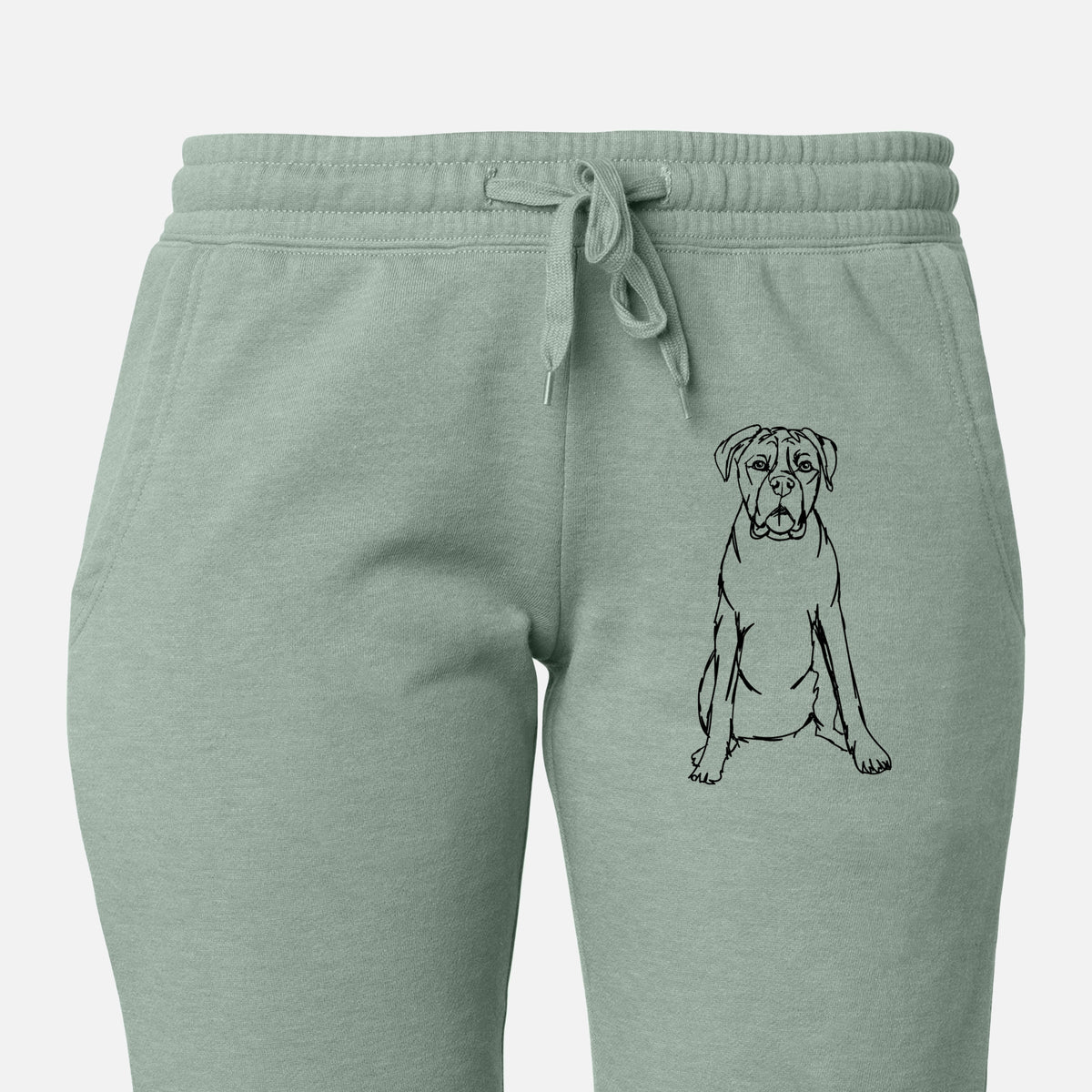 Doodled Boxer - Women&#39;s Cali Wave Joggers