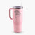 Doodled Briley the Mixed Breed - 40oz Tumbler with Handle