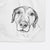 Doodled Buckeye the Catahoula Leopard Mix Decorative Hand Towel