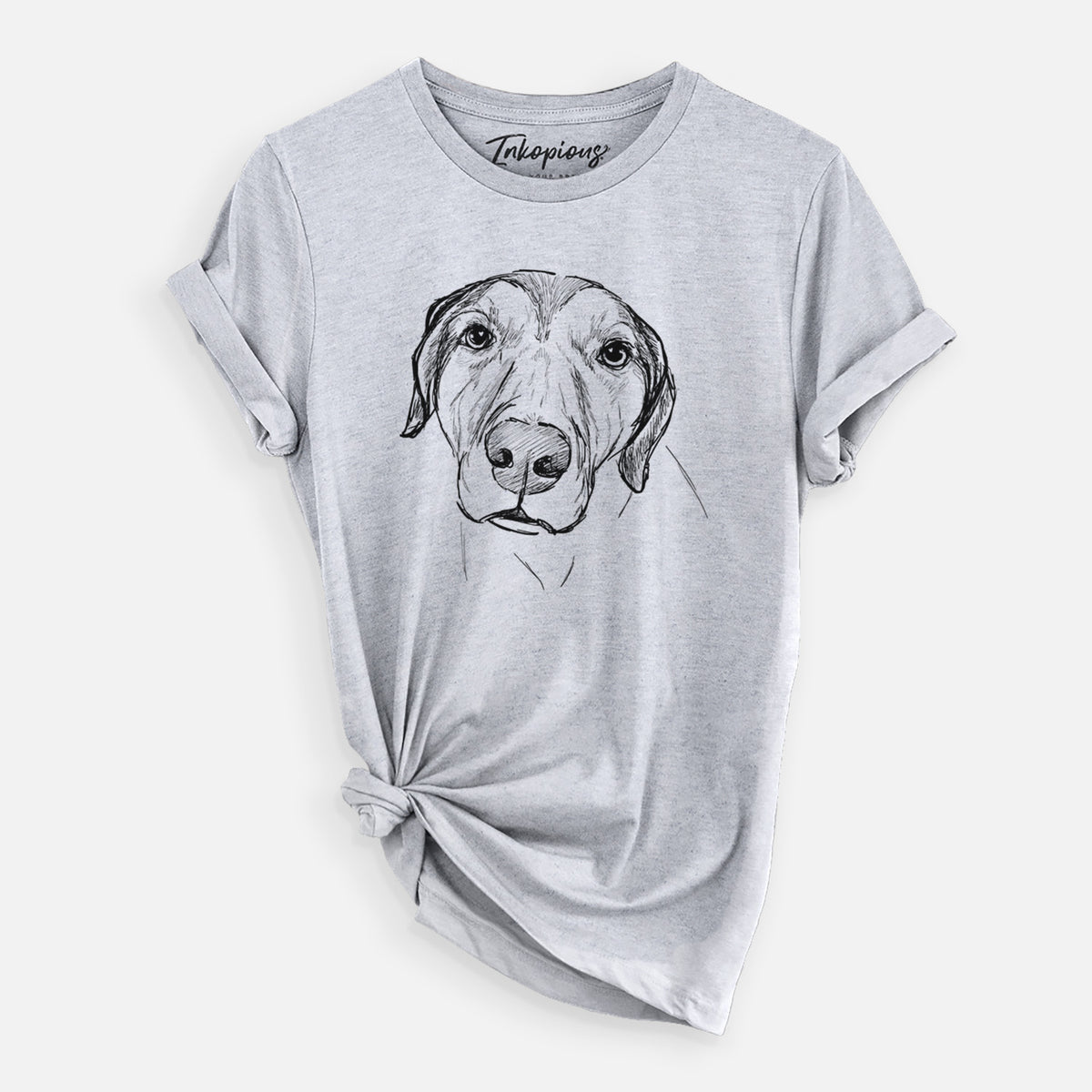 Doodled Buckeye the Catahoula Leopard Mix - Unisex Crewneck