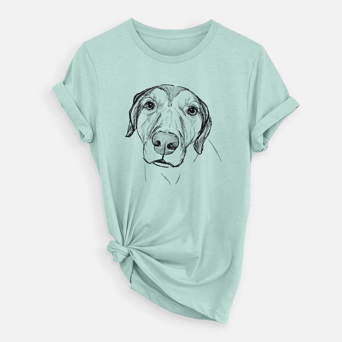 Doodled Buckeye the Catahoula Leopard Mix - Unisex Crewneck