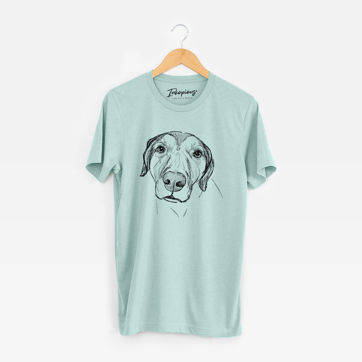 Doodled Buckeye the Catahoula Leopard Mix - Unisex Crewneck