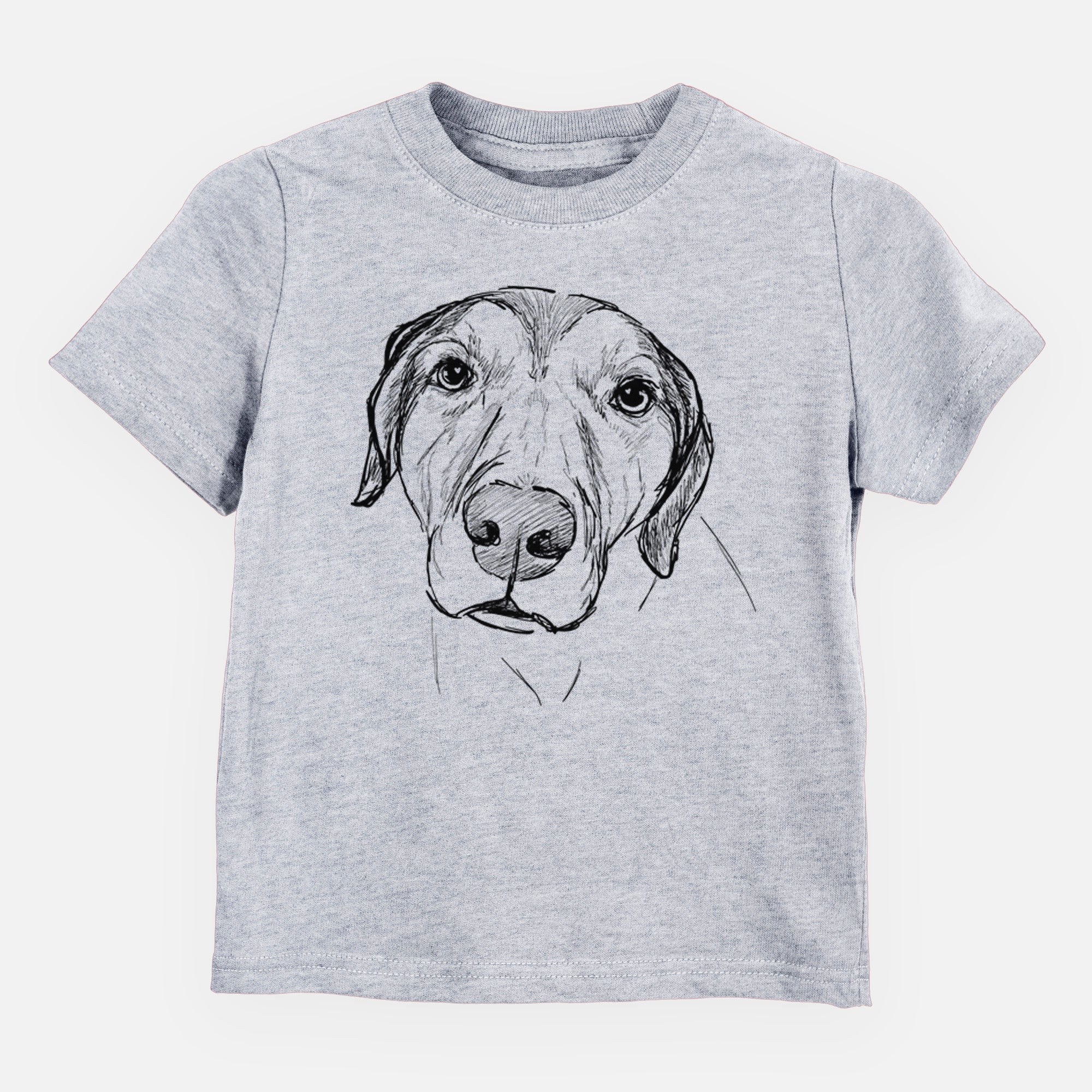 Doodled Buckeye the Catahoula Leopard Mix - Kids/Youth/Toddler Shirt